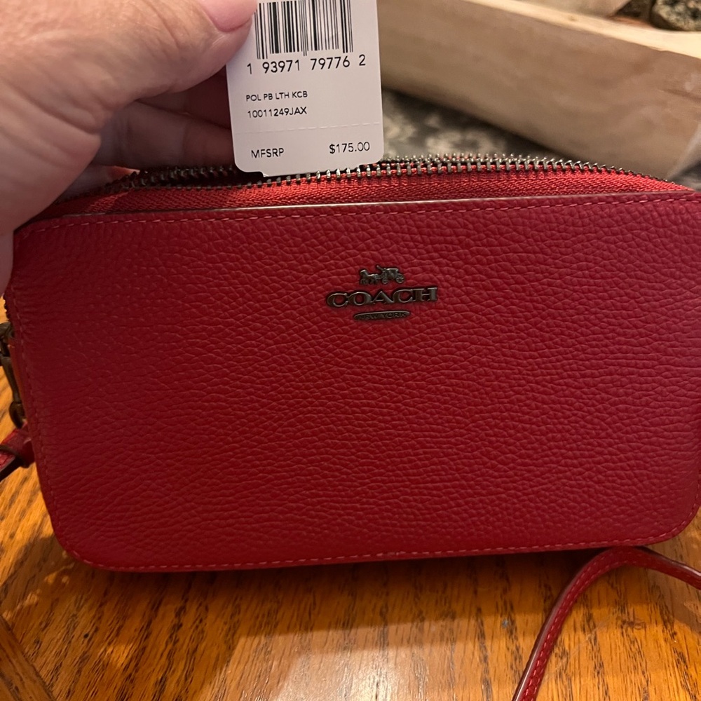 Coach Red Crossbody Bag